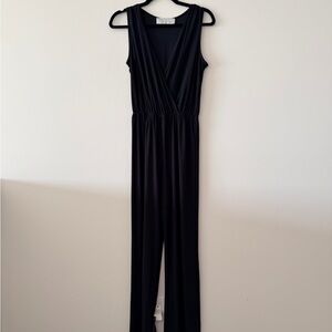 Vintage Havana Black Sleeveless Jumpsuit
